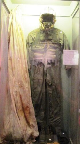 US pilot flight suit